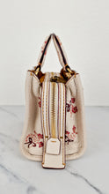 Load image into Gallery viewer, Coach 1941 Rogue 17 Floral Bow Chalk White Crossbody Bag Mini Bag in Pebbled Leather - Coach 26835
