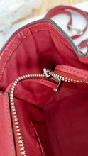 Load image into Gallery viewer, Coach Large Blake Flap Carryall in Red Mixed Leather with Tophandle &amp; Turnlock - Coach F39020
