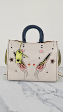 Load image into Gallery viewer, Coach 1941 Rogue 31 in Chalk with Rockets Spaceships - Satchel Handbag Coach 58156
