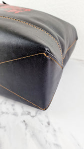 Baseman x Coach Easy Does It Gotham Tote Bag Black Glovetanned Leather - Shoulder Bag - Coach 58929