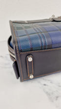 Load image into Gallery viewer, Coach Rogue 20 Tartan Plaid Print Blue Green Black Crossbody Bag Handbag - Coach CH385
