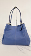 Load image into Gallery viewer, Coach Lexi Shoulder Bag in Blue Pebbled Leather - Coach F28997
