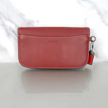 Load image into Gallery viewer, Coach 1941 Burgundy Red Wallet Clutch Back
