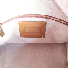 Load image into Gallery viewer, Rare Coach Rogue 31 in Rose Pink with Brass Border Rivets &amp; Tea Rose Details - SAMPLE BAG
