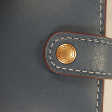 Load image into Gallery viewer, Coach 1941 Wallet in Dark Denim Blue Navy trifold
