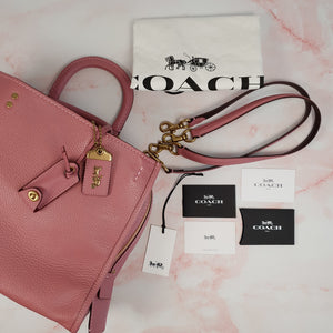 Coach Rogue 31 Rose Pink 1941 Satchel Handbag