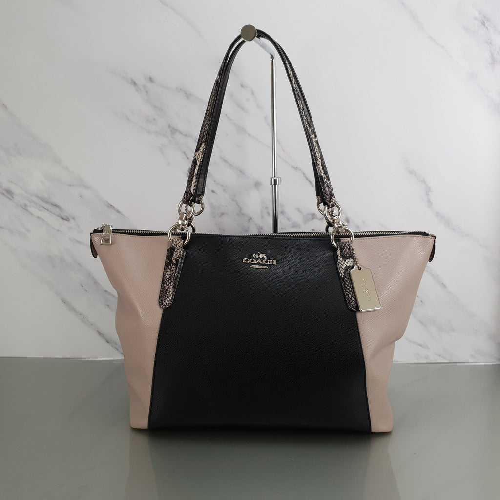 Coach ava tote discount in crossgrain leather