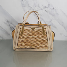 Load image into Gallery viewer, Coach Dreamer 21 Mini Bag Straw Cream tan bohemian 69623
