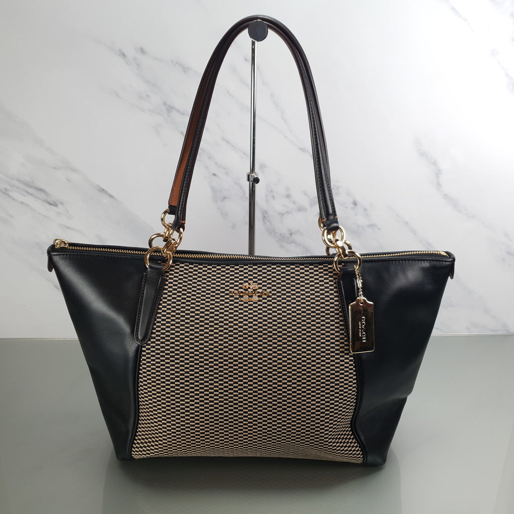 Coach legacy jacquard ava tote Clearance