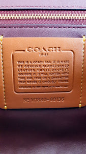 Coach 1941 Frame Bag with Kisslock in Black Smooth Leather - Crossbody Handbag - Coach 68136