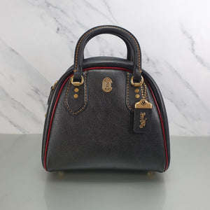 Coach Marleigh Satchel bowling bag 1941 handbag 78153