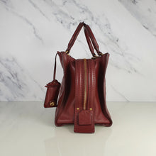 Load image into Gallery viewer, Coach Rogue 25 in Burgundy Signature Embossed Leather with Floral Bow Lining 26839
