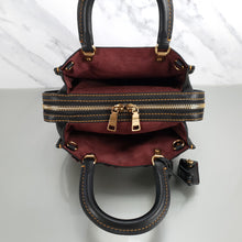 Load image into Gallery viewer, Coach ROgue 25 TEa Rose black burgundy oxblood 58840
