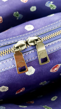 Load image into Gallery viewer, Coach 32793 Disney x Coach 1941 Rogue 21 Dark Fairytale Snow White in Black &amp; Purple Colorblock with Patches - LIMITED EDITION Handbag
