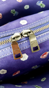Coach 32793 Disney x Coach 1941 Rogue 21 Dark Fairytale Snow White in Black & Purple Colorblock with Patches - LIMITED EDITION Handbag