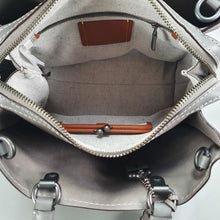 Load image into Gallery viewer, 38220 Coach Rogue 31 Heather Grey Suede Handbag
