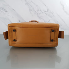 Load image into Gallery viewer, Coach 1941 Rogue 31 in Light Saddle Brown Pebbled Leather &amp; Burgundy Suede Lining - SAMPLE BAG
