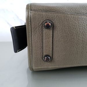 Coach 38124 Rogue 31 Olive GReen Army Colorblock black handbag