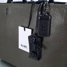 Load image into Gallery viewer, Coach 38124 Rogue 31 Olive GReen Army Colorblock black handbag
