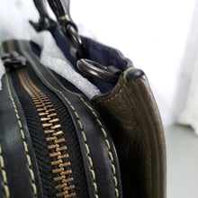 Load image into Gallery viewer, Coach 38124 Rogue 31 Olive GReen Army Colorblock black handbag

