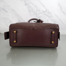 Load image into Gallery viewer, Coach Rogue 31 in Oxblood Quilted Nappa Leather Chevrons with Studs - SAMPLE BAG
