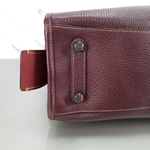 Load image into Gallery viewer, ﻿38124 Coach Rogue 31 Oxblood Red pebble leather

