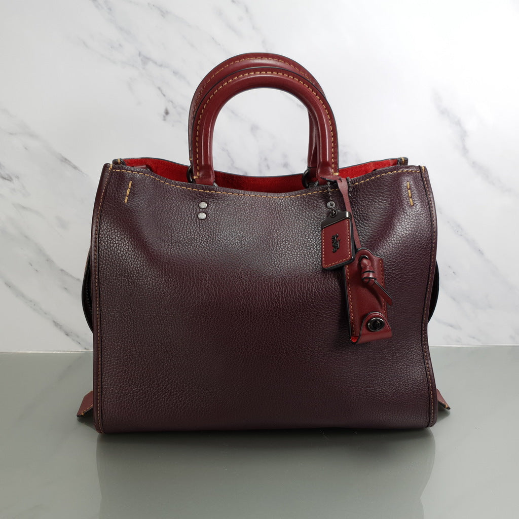 Coach oxblood backpack store