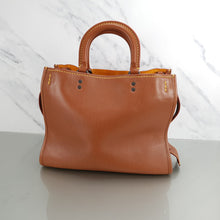 Load image into Gallery viewer, Coach 38124 Rogue 31 Saddle Brown Orange suede pebble leather
