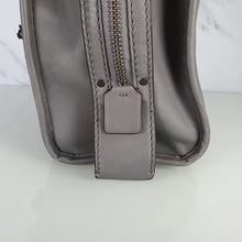 Load image into Gallery viewer, Coach 1941 Rogue 31 Heather Grey Nappa Leather With Quilting &amp; Rivets Chevrons Satchel Bag  22809
