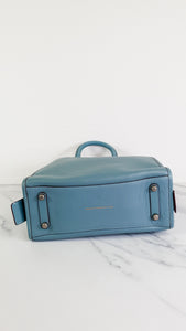 Coach 1941 Rogue 31 in Steel Blue with Nickel Silver Hardware - Shoulder Bag Satchel - Coach 38124