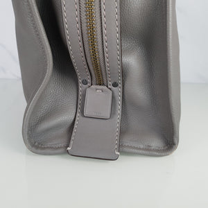 Rare Coach Rogue 39 Sample Bag in Heather Grey Pebble Leather - Handbag Satchel