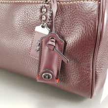 Load image into Gallery viewer, Coach 86857 Oxblood Rogue Satchel with REd Suede
