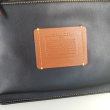 Load image into Gallery viewer, Coach 1941 Rogue Tote Bag with Whipstitch Handle in Black Smooth Leather Handbag ﻿59981
