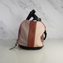 Load image into Gallery viewer, RARE Coach Shuffle Bag in Limited Edition - Patchwork Panelled Leather Pink &amp; Brown
