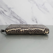 Load image into Gallery viewer, Coach accordion zip wallet in snakeskin leather
