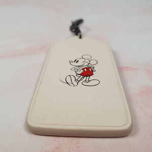 Disney x Coach chalk mickey mouse hangtag