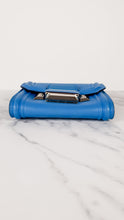 Load image into Gallery viewer, Versace Medusa Blue Crossbody Flap bag in Smooth Leather - Light Blue Clutch
