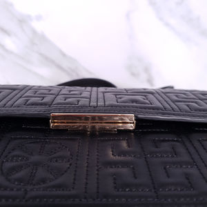 Versace the Greek Quilted Nappa Leather
